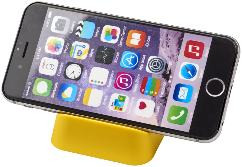 Подставка для телефона Crib, цвет желтый
