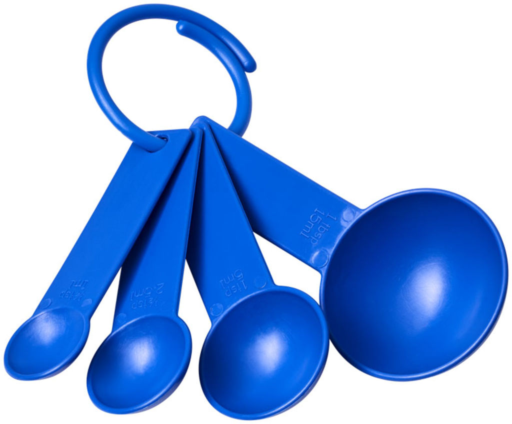 Комплект мірних ложок Ness , колір синій
