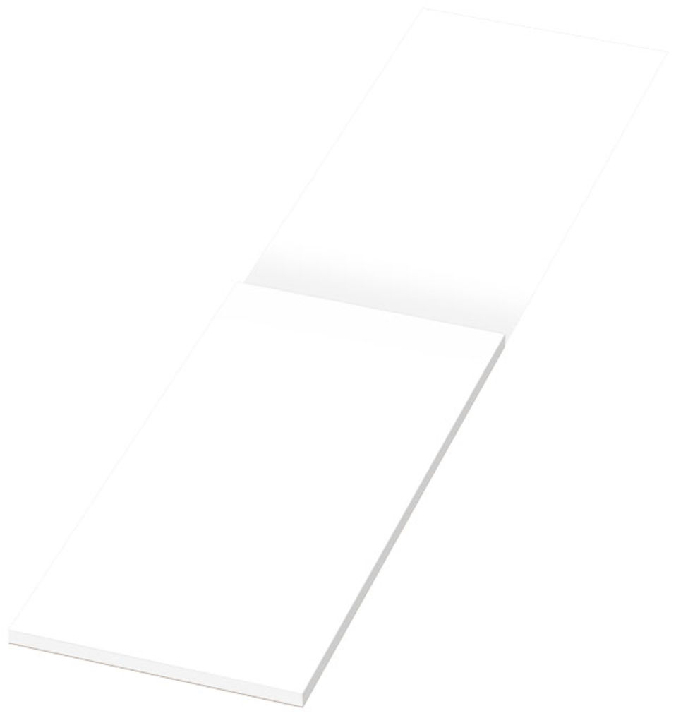 Блокнот Desk-Mate 1/3 A4, колір білий - 21212001- Фото №2