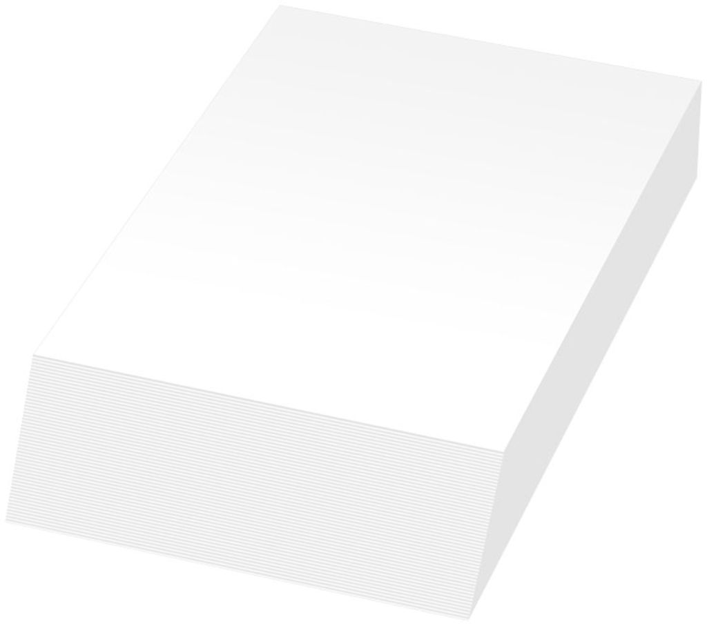 Блокнот Jumbo Wedge-Mate  А5, колір білий