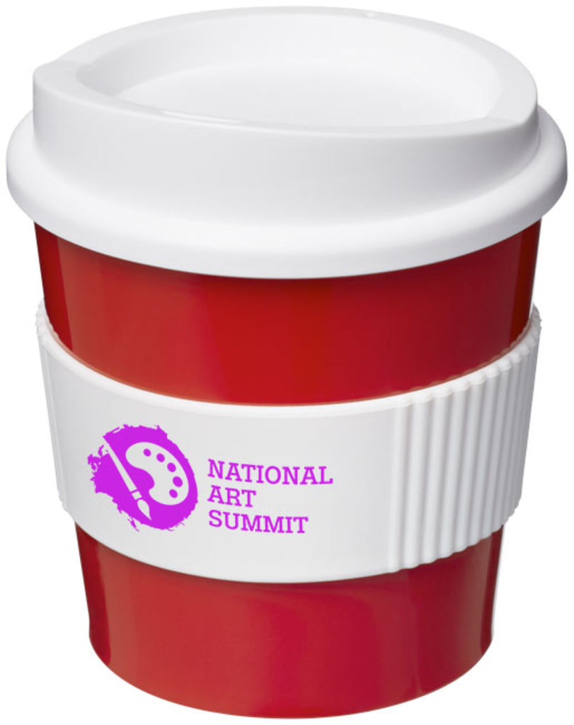 Кружка Americano Рrimo, колір червоний, білий - 21001017- Фото №2 Кружка Americano Рrimo, колір червоний, білий - 21001017- Фото №2