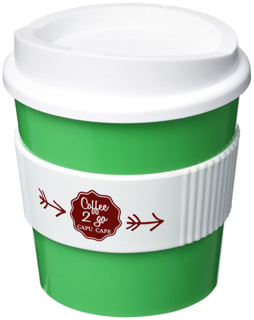 Кружка Americano Рrimo, колір зелений, білий - 21001025- Фото №2