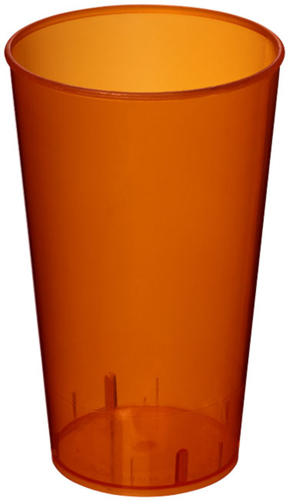 Кружка Arena , колір помаранчевий прозорий