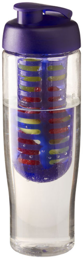 Пляшка спортивна H2O Tempo , колір прозорий, пурпурний
