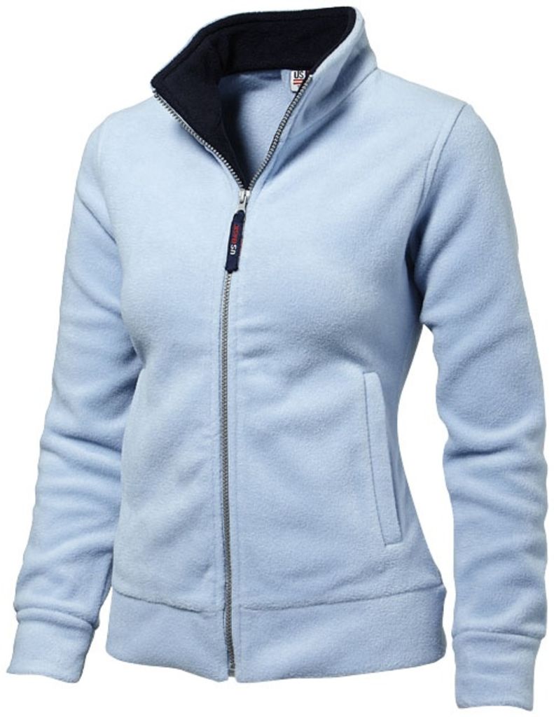 Куртка флисовая Nashville женская, цвет голубой с синим  размер S-XXL