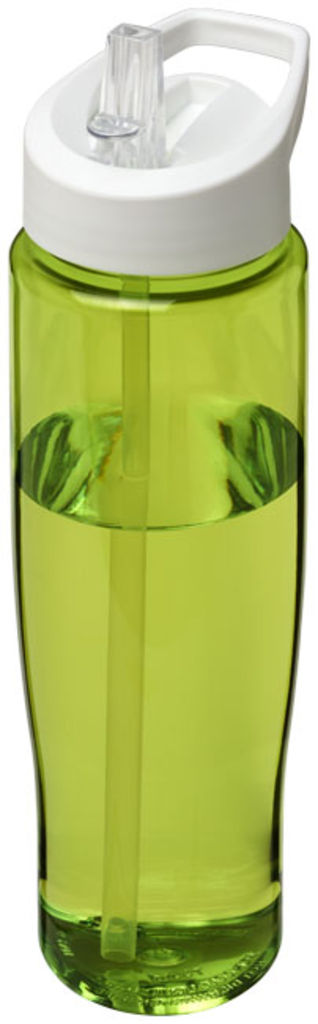 Бутылка спортивная H2O Tempo , цвет лайм, белый