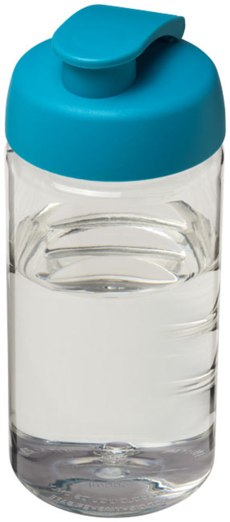 Пляшка спортивна H2O Bop , колір прозорий, колір морської хвилі