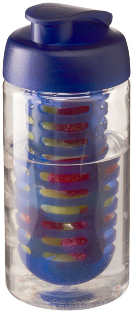 Бутылка спортивная H2O Bop , цвет прозрачный, синий