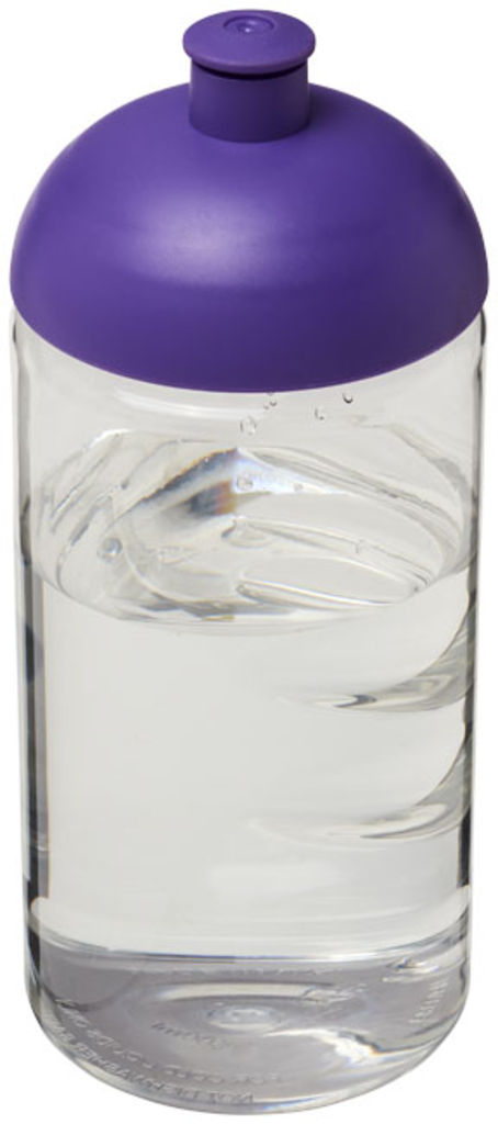 Бутылка спортивная H2O Bop , цвет прозрачный, пурпурный