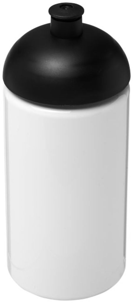 Бутылка спортивная H2O Bop , цвет белый, сплошной черный