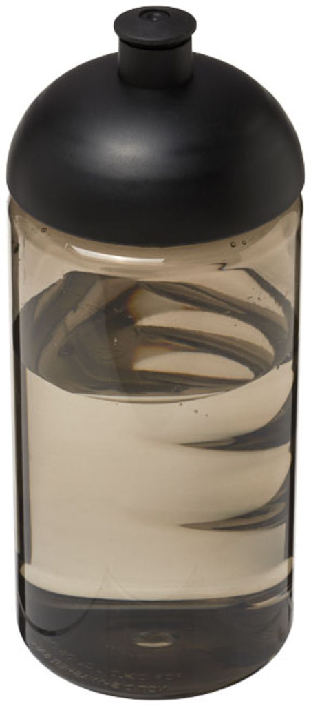 Бутылка спортивная H2O Bop , цвет угольный, сплошной черный