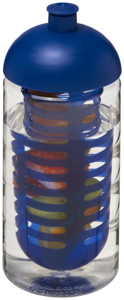 Пляшка спортивна H2O Bop , колір прозорий, синій