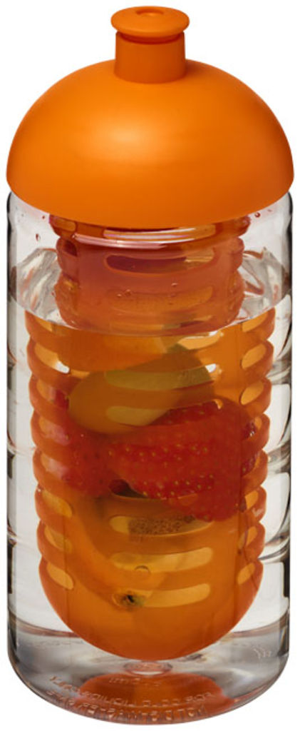 Пляшка спортивна H2O Bop , колір прозорий, помаранчевий