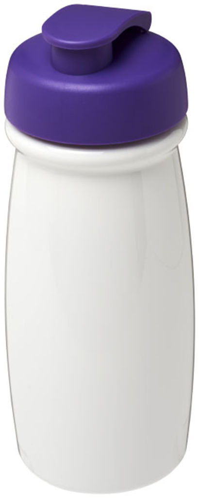 Бутылка спортивная H2O Pulse , цвет белый, пурпурный