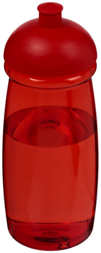 Бутылка спортивная H2O Pulse , цвет красный