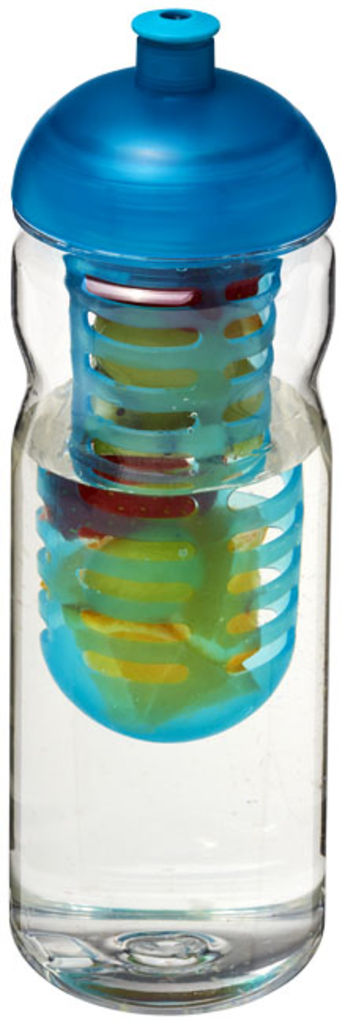 Пляшка спортивна H2O Base , колір прозорий, колір морської хвилі
