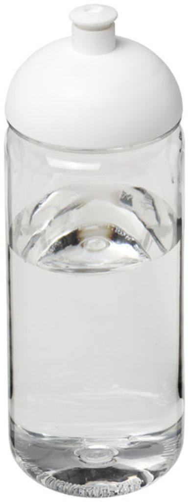 Пляшка спортивна H2O Octave , колір прозорий, білий