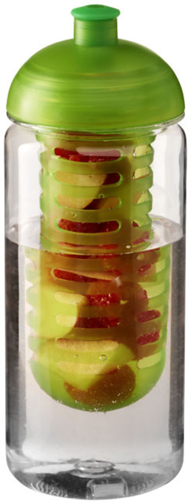 Бутылка спортивная H2O Octave , цвет прозрачный, лайм