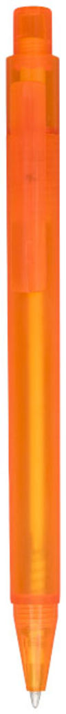 Ручка шариковая Calypso, цвет матовый оранжевый