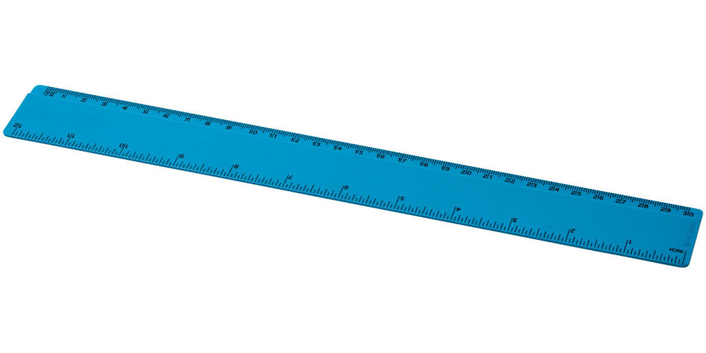 Лінійка Renzo  30 см, колір аква