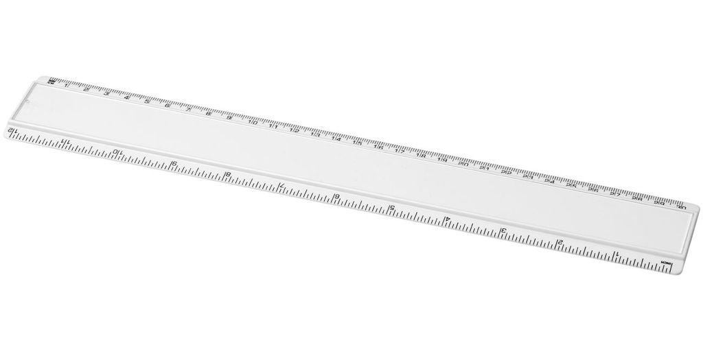 Лінійка Ellison  15 см, колір білий