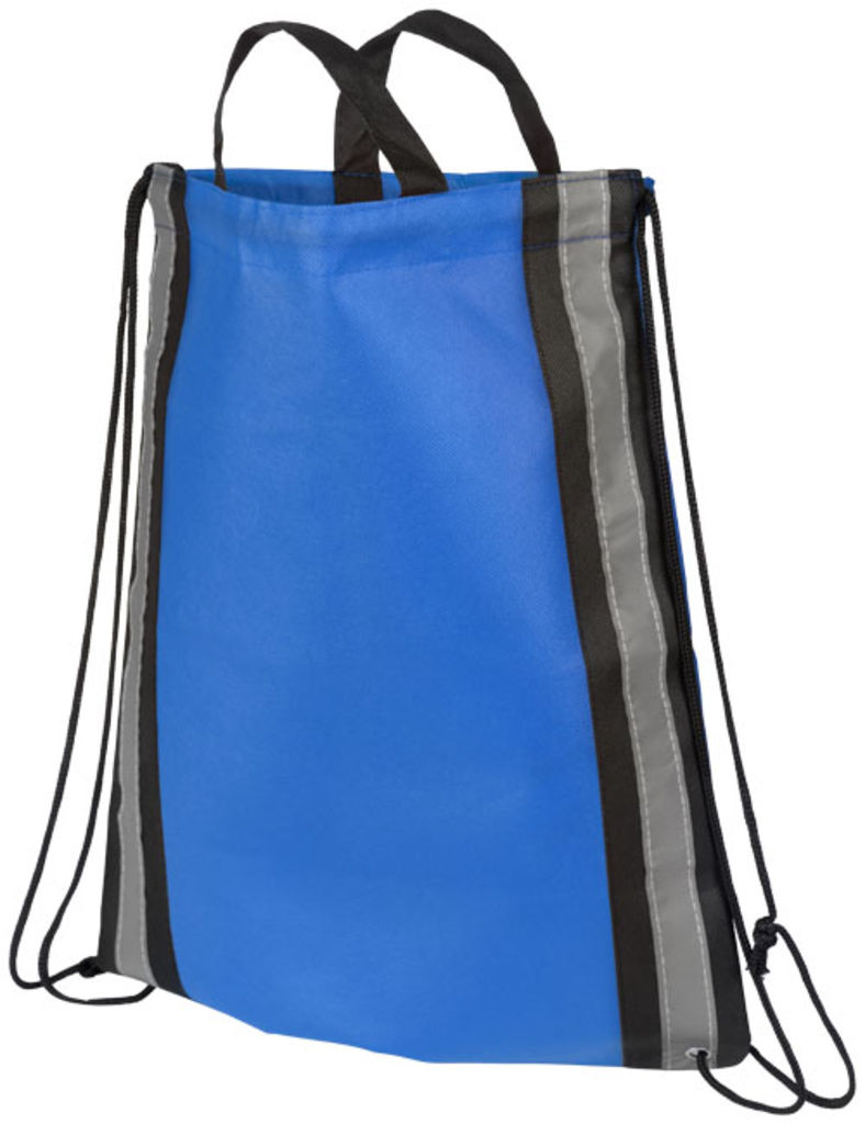 Світловідбиваючий рюкзак зі шнурками, колір яскраво-синій