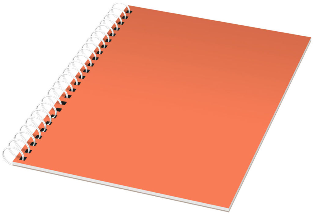 Блокнот Rothko  А4, колір помаранчевий, білий