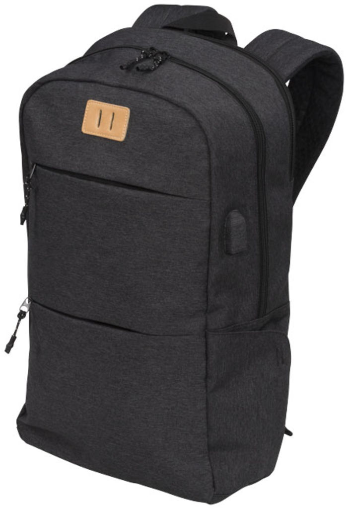 Рюкзак Cason для ноутбука, колір темно-сірий