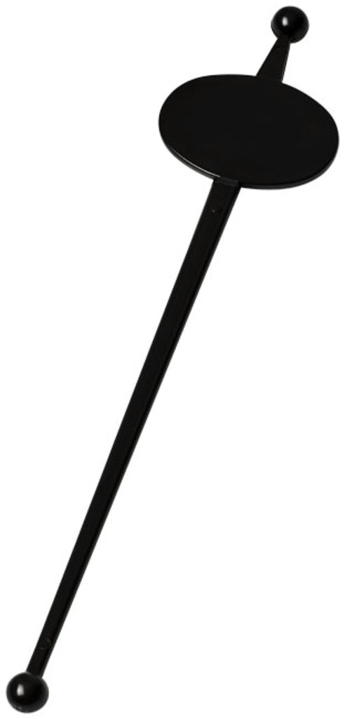 Паличка для розмішування коктейлю Vida grand-cruz, колір суцільний чорний