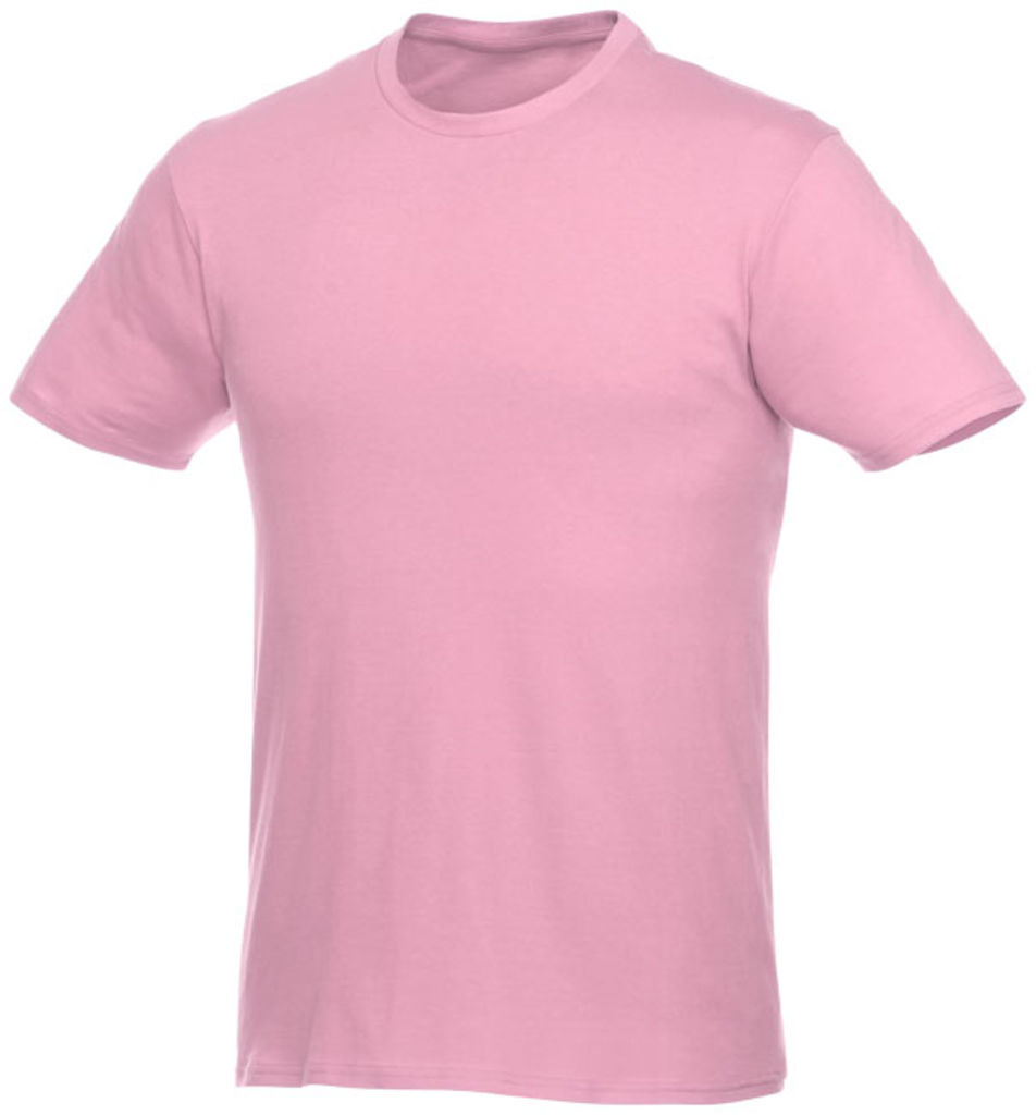 Футболка унисекс Heros с коротким рукавом, цвет светло-розовый  размер XL