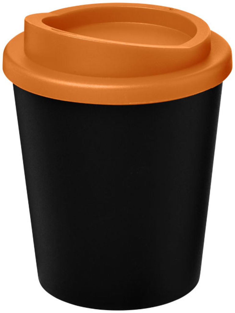 Термокружка Americano Espresso , цвет сплошной черный, оранжевый