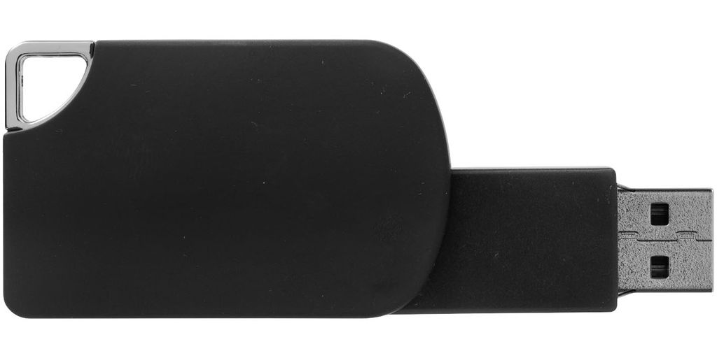 Флешка 1GB, цвет сплошной черный - 1Z46000H-1GB- Фото №5