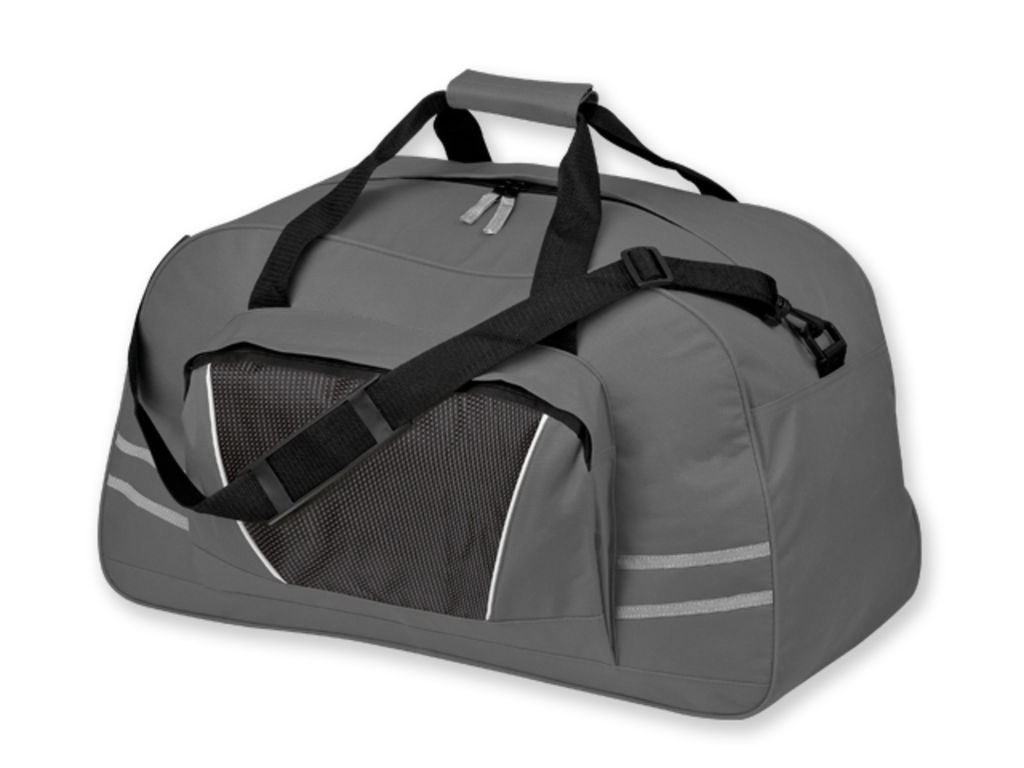 Дорожная сумка из полиэстера, 600D, цвет серый