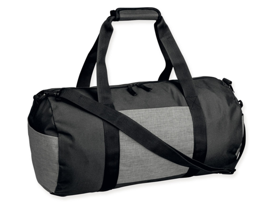 Дорожня сумка з поліестеру, 600D, колір чорний