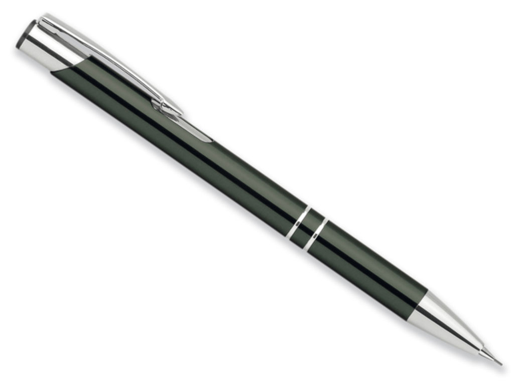 Металевий автоматичний олівець, графіт 0,5 мм, колір сірий
