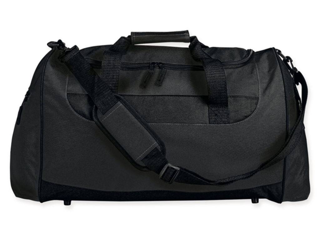 Дорожня сумка з поліестеру, 600D, колір чорний
