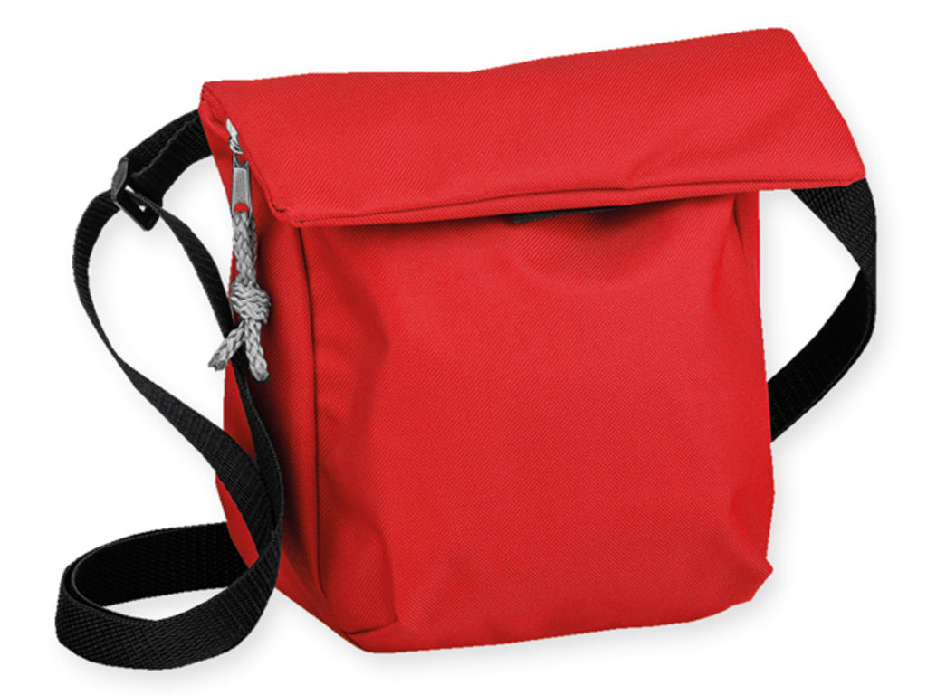 Плечова сумка з поліестеру, 600D, колір червоний