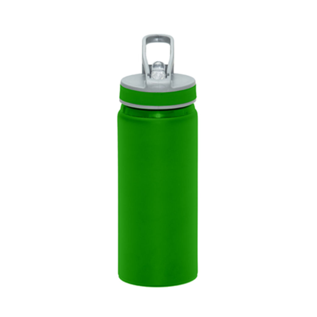 TRIATHLON Мульти-спортивная алюминиевая бутылка объемом 600 мл, цвет ярко-зеленый  размер UNICA