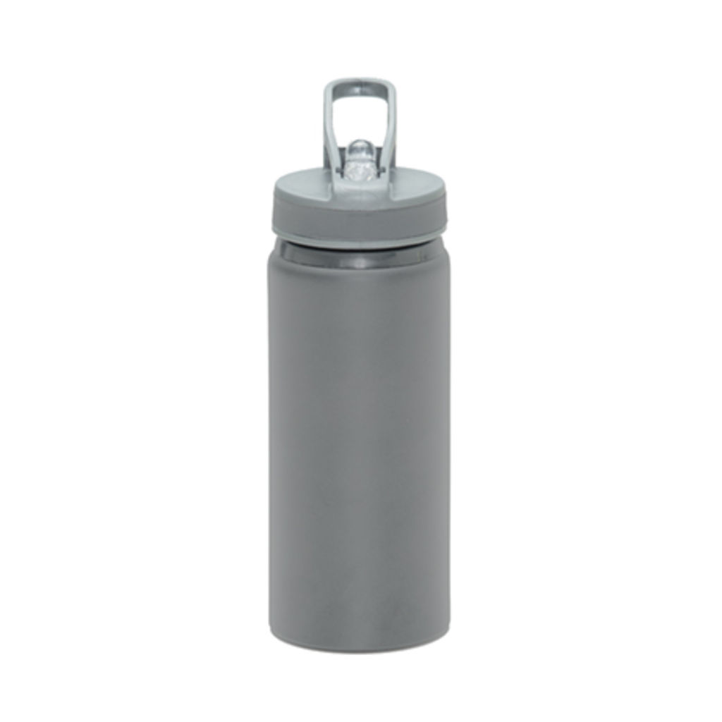TRIATHLON Мульти-спортивная алюминиевая бутылка объемом 600 мл, цвет серебряный  размер UNICA