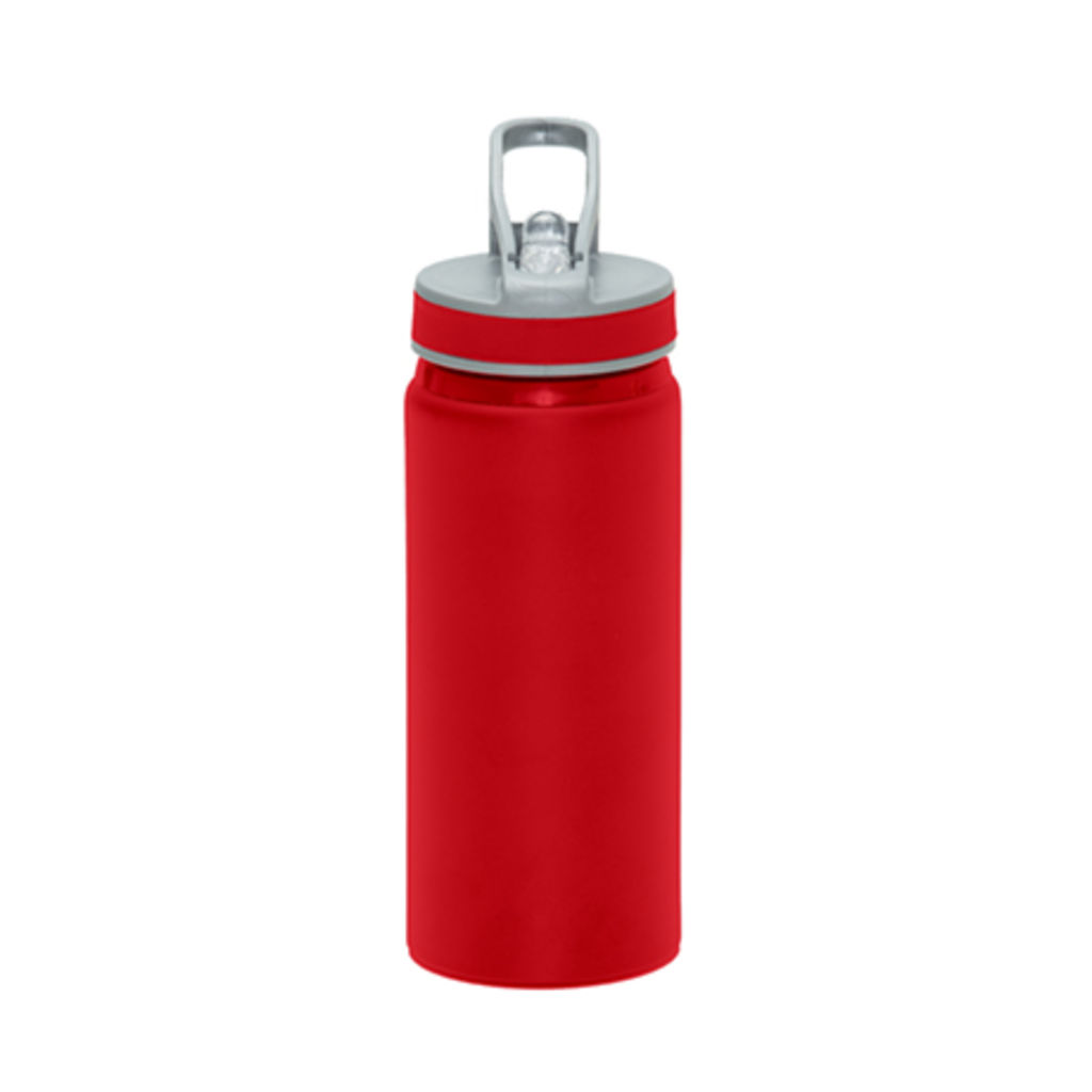 TRIATHLON Мульти-спортивная алюминиевая бутылка объемом 600 мл, цвет красный  размер UNICA