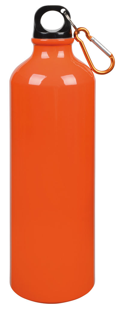 Пляшка алюмінієва BIG TRANSIT, колір помаранчевий