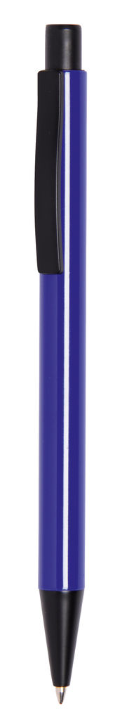 Ручка шариковая алюминиевая QUEBEC, цвет синий