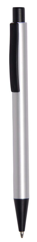 Ручка кулькова алюмінієва QUEBEC, колір сріблястий