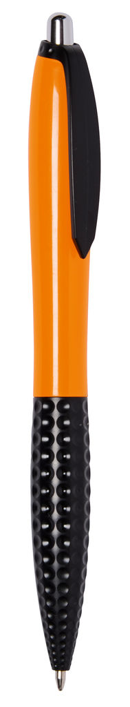 Ручка шариковая JUMP, цвет оранжевый, чёрный