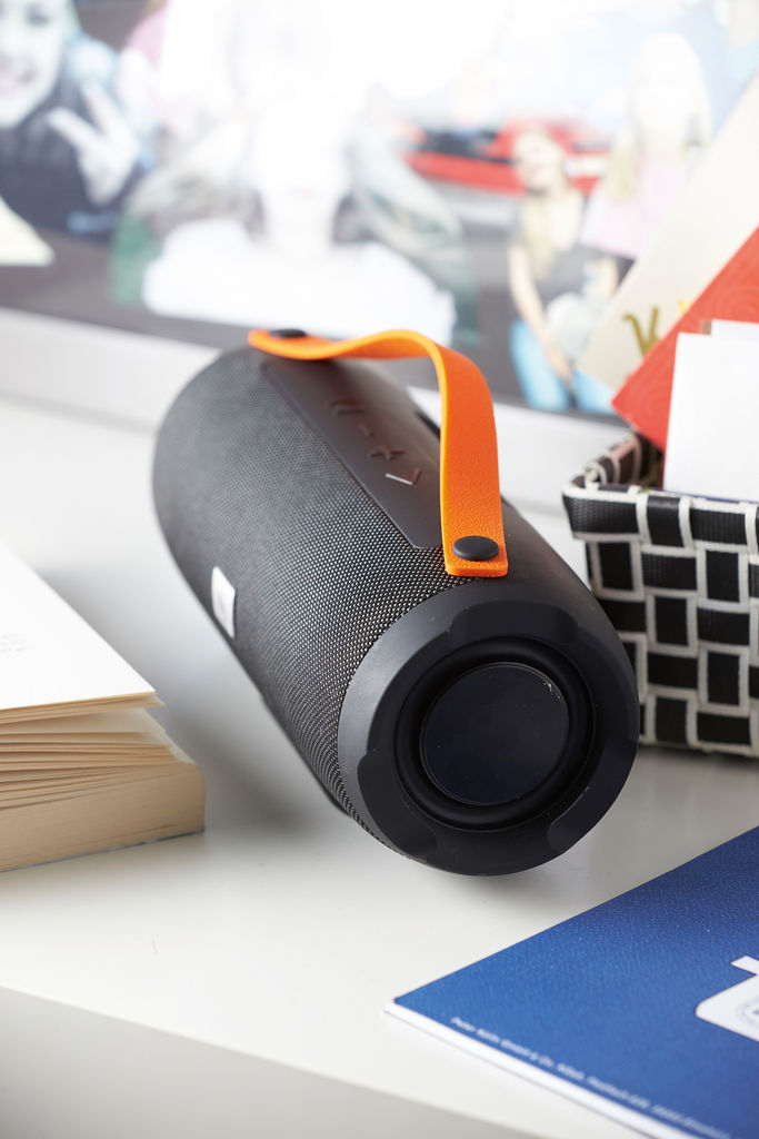 Колонка Bluetooth MEGA BOOM, цвет чёрный, оранжевый - 58-8106030- Фото №2
