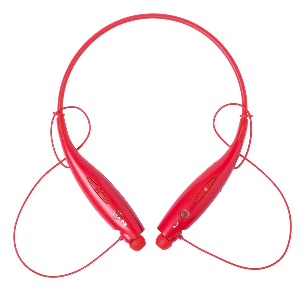 Навушники з Bluetooth Tekren, колір червоний