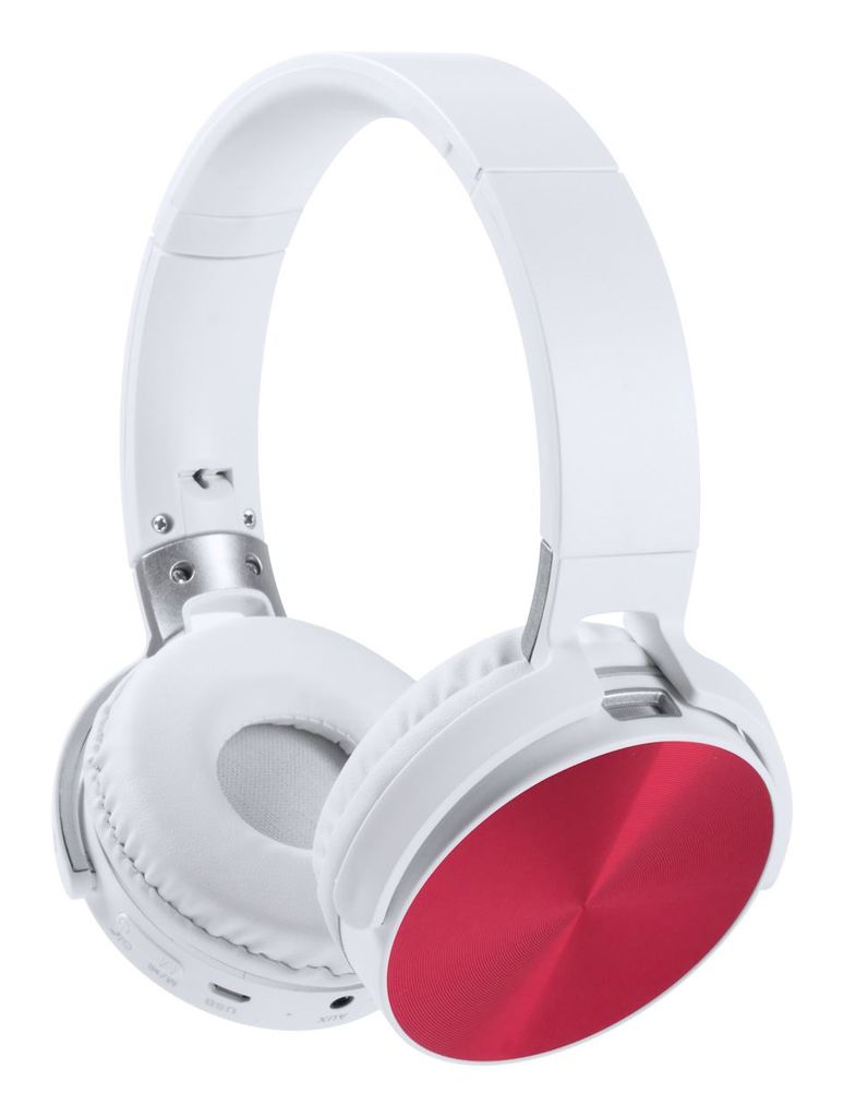 Навушники з Bluetooth Vildrey, колір червоний