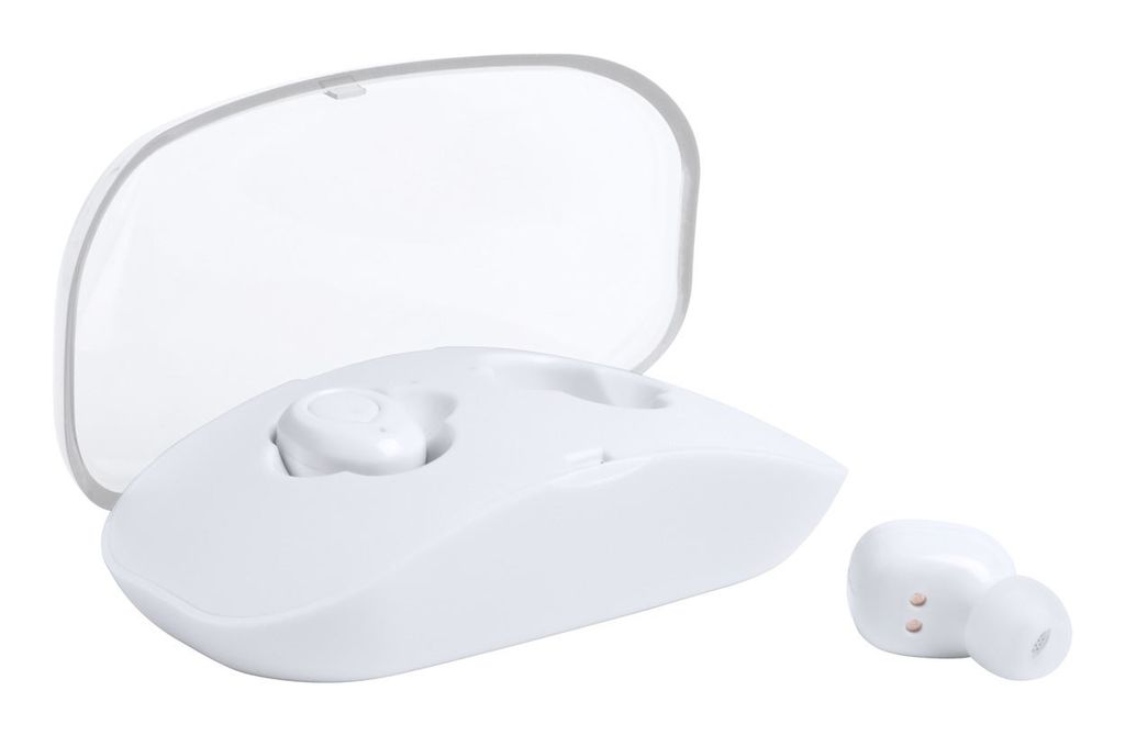 Навушники з Bluetooth Rentrex, колір білий