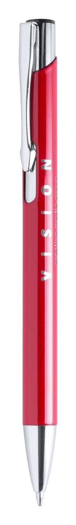 Ручка шариковая Bizol, цвет красный