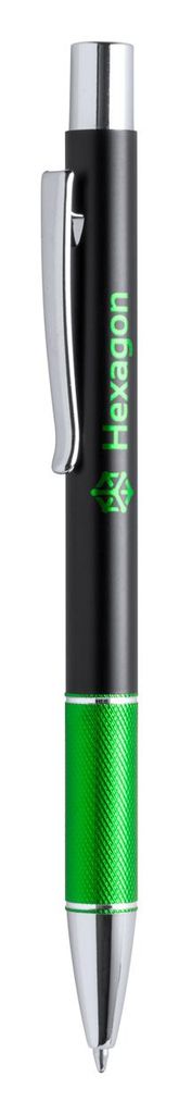 Ручка кулькова Sidrox, колір зелений лайм